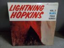   Lightnin' Lightning Hopkins Vol. 3 Folk Series Time 3 Deep Groove Mono Orig M-