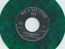 ELVIS PRESLEY 45 RARE Greek FRANKIE & JOHNNY multicolour MARBLED 7