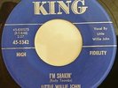 Little Willie John I'm Shakin' King 45 Record VG++/EX Vtg Soul