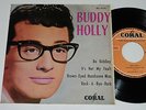 Ultra rare Buddy Holly EP Bo Diddley EPC 94 911 Spain Coral Exc/Exc
