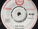 SHENLEY DUFFUS - Give To Get / What You're Gonna Do - ISLAND '63