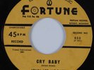 Blues 45 JOHN LEE HOOKER Cry Baby FORTUNE HEAR