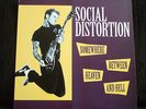 SOCIAL DISTORTION N. MINT US 1st press Somewhere Between Heaven & Hell