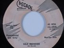 R&B Rocker Halloween 45 JOE JOHNSON Gila Monster CASCADE HEAR