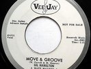 GIL HAMILTON 45 Move & Groove / When Are You.. VG++ Soul PROMO Popcorn e1014