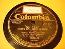 JAZZ IPANA TROUBADOURS Glorianna/Do You? COLUMBIA 1638