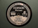 HARRY RADERMAN'S DANCE ORCHESTRA - Edison #51390 - Mandalay / It Had To Be You