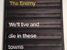 THE ENEMY - We'll live and die in these towns - YELLOW VINYL LP - NEAR MINT