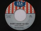 BUCKINGHAMS Don't Want To Cry U.S.A. Garage Fuzz Monster 45 HEAR