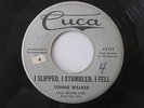 LONNIE WALKER I Slipped I Stumbled Let's Talk Cuca Rockabilly Teen 45 HEAR