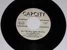 CHANCELLORS 45 ALL THE WAY FROM HEAVEN Northern Soul R&B Doo Wop CAP  CITY VG VG