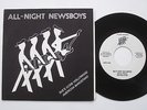 ALL-NIGHT NEWSBOYS She's Gone To Hollywood Private IL Power Pop Sleeve 45 HEAR