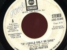 NOLAN PORTER. IF I COULD ONLY BE SURE.STEREO/MONO DJ WLP 45.NORTHERN SOUL. HEAR