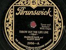 FRANKLIN BAUR AND ELLIOTT SHAW.THROW OUT THE LIFE LINE / ELLIOTT SHAW.FACE TO.78