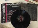 BLACK SABBATH -live at last  RARE JAPAN PRESS 1ST ISSUE LP ozzy