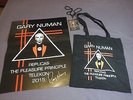 Gary Numan Telekon VIP pass/bag and poster (signed)