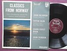 PHILIPS Hifi-StereO ED1, HALVORSEN, VALEN..Classics from Norway,FJELDSTAD, NM