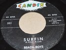 45 Beach Boys CANDIX 331 Rock Surf VG Strong