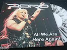 DORO  ALL WE ARE HERE AGAIN   7' INCH SINGLE LIMITED  SPLATTER   WARLOCK