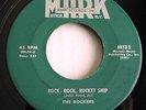 THE ROCKERS Rock Rock Rocket Ship 45 Rare NY Rockabilly Mark Label Listen