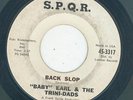 Northern / R&B Instro - Baby Earl & The Trini-dads - Back Slop - S.P.Q.R.