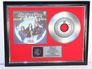 Status Quo, Rockin' All Over The World, mit Cover, Platin Record, Award, gold