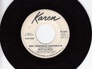 Betty La Vette 45 What Condition My Condition is In KAREN PROMO VG northern soul
