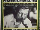 ZOOT SIMS Choice ORIGINAL MONO DEEP GROOVE PACIFIC JAZZ LP GERRY MULLIGAN