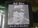 GG Allin - Kiss Me In The Gutter LP Punk Hardcore Scum KBD rare antiseen LoFi
