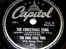 NAT KING COLE TRIO The Christmas Song/In The Cool Of Evening 1946 CAPITOL 311 EX
