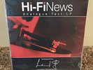 HI-FI NEWS ANALOGUE TEST LP LEN GREGORY, THE CARTRIDGE MAN RARE OOP TEST RECORD