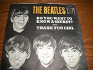 THE BEATLES- DO YOU WANT TO KNOW A SECRET- VEE-JAY RECORDS 45 & PICTURE SLEEVE