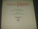 Michael Rabin - Wieniawski Violin Concerto Bruch Scottish Boult  Angel 35484 LP