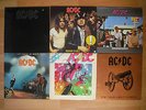 6 AC DC LP's High Voltage, Back in Black, Dirty Deeds, Highway to Hell....