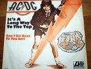 AC/DC It's A Long Way To The Top ATLANTIC 1976 German 45 RPM 7