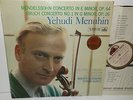 ASD 334 Mendelssohn & Bruch Violin Concertos Yehudi Menuhin Philharmonia Orc C/G