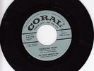 Johnny Burnette Trio 45 Lonesome Train/I Just Found CORAL DJ VG+/EX ROCKABILLY