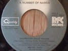 A NUMBER OF NAMES detroit electro techno 45 Sharevari   Quality RCC
