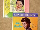 RARE SIGNED- 1ST LP's for MGM 50's recording stars Joni James & Connie Francis