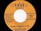 NYC DOOWOP-RHYTHM TONES-VEST 828-PLEASE COME BACK TO ME/SOMETHING WRONG UPSTAIRS