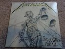 ...And Justice for All - Metallica 4 x LP Original Pressing, Excellent condition