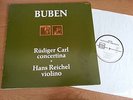 Rüdiger Carl & Hans Reichel ?vinyl LP Buben (FMP 0530) SIGNED by Hans Reichel