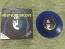 KISS Rare Ace Frehley New York Groove Blue Vinyl With Mask