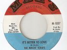 THE MAGIC TONES Its Better To Love Together MAHS DETROIT  NORTHERN SOUL 45