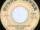 JOE HICKS Life And Death In G&A FUNK 45 PROMO WLP on STONE FLOWER