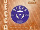 DICKIE VALENTINE: Mister Sandman (UK tri-centre Decca 45)