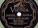 78 rpm Country – Slim Smith – Victor 23526 – Bread Line Blues