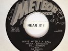 Rockabilly; Bill Bowen; Have Myself A Ball on METEOR rare 70's press re