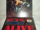 KISS CLASSIC ROCK VINYL ALBUMS KISS ALIVE & KISS ALIVE 2