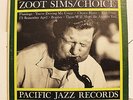ZOOT SIMS-CHOICE-JAZZ  on PACIFIC JAZZ  MONO, DG, GERRY MULLIGAN